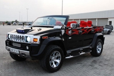 Арабы сделали из Hummer H2 кабриолет 