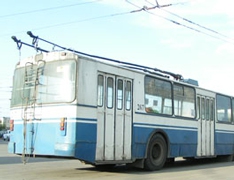 На Садовом кольце встали троллейбусы