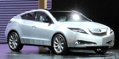 Папарацци застали врасплох Acura ZDX