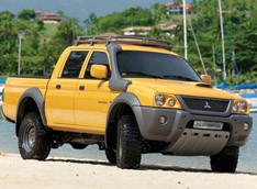 К Mitsubishi Triton прилагается бесплатная коза