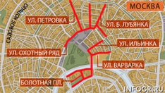 В День независимости перекроют движение