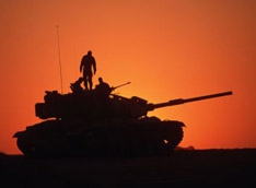 Военные машины привезут на выставку 