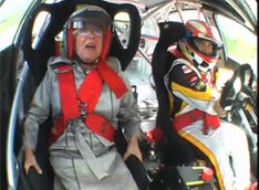 Гонщик прокатил свою бабушку с ветерком