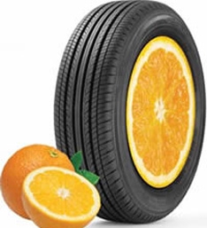 Японцы делают шины из апельсина