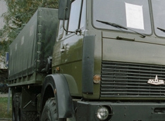 Микроавтобус столкнулся с МАЗом 