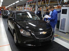 Началось производство Chevrolet Cruze