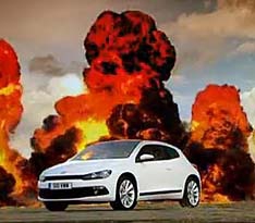 Ведущие Top Gear сделали рекламу Scirocco