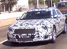 Таинственную Audi поймали папарации