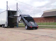 Ferrari F430 уронили при доставке