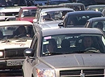 В центре Москвы образовались заторы