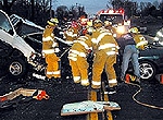 На востоке Китая столкнулось 100 автомобилей