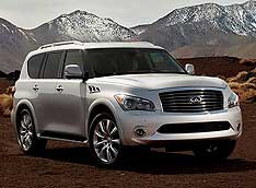 Infiniti QX56 просочилась в Интернет