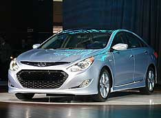 Hyundai Sonata Hybrid представили общественности