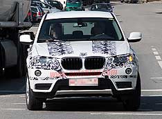Новый BMW X3 попался в объектив