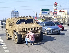 Автолюбители столкнулись с месячником чистоты