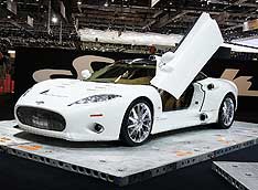 Spyker будут продавать в салонах Saab