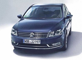 Новый Passat показал свое лицо