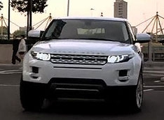 Range Rover Evoque прокатился на камеру