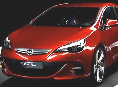 Opel GTC сняли крупным планом