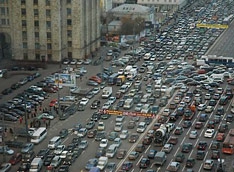 Табло на московских улицах предупредят о пробках