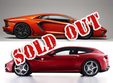 Новинки от Ferrari и Lambo на 2011 год уже распроданы