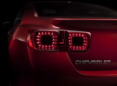 GM приоткрыла новый седан Chevrolet