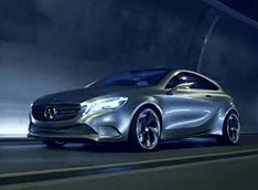 Новый компактный Mercedes-Benz сняли на видео
