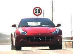 Ferrari FF испытали на крутых серпантинах Италии