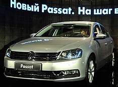Volkswagen презентовал в России новый Passat