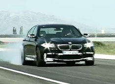 BMW M5 засняли во время испытаний