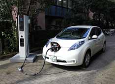 Nissan установит 5 000 электрозаправок