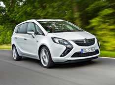 Opel выпустит Zafira Tourer в версии ecoFLEX