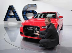 AUDI получила два руля от Auto Bild