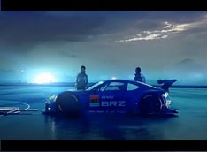 Subaru BRZ GT300 развлекается на треке