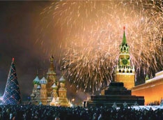 Проезд по центру Москвы в Новый год ограничат