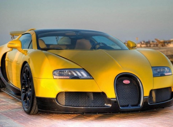 Veyron переоделся в "костюм" Bumblebee в Катаре