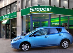 Туристы в Европе могут взять Nissan LEAF напрокат