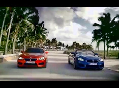 BMW показал новые купе и кабриолет M6 в движении
