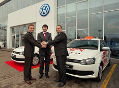АВИЛОН передал компании "Ласточка" 50 Volkswagen Polo седан