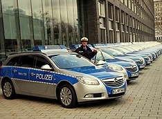 Opel Insignia тесноват для немецких полицейских