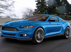 Новый Ford Mustang постепенно приобретает очертания