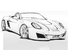 Porsche Boxster одевается в кастом