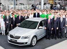 Skoda Octavia: производственный старт