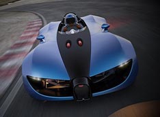 Одноместная мечта Bugatti TypeZero