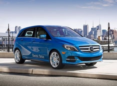 Нью-Йоркская премьера электрокара B-Class от Mersedes-Benz