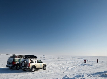 Land Rover за полярным кругом