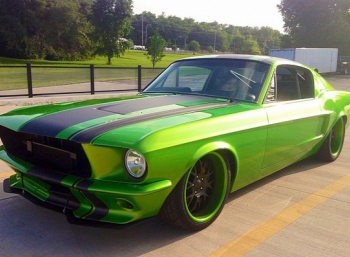 Ядовитый Mustang 1967 года