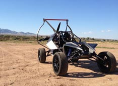 Компактный летающий масл-кар Skyrunner
