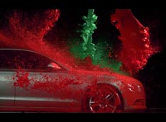 Audi окрашивает праздники