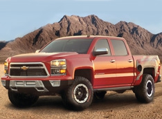 Пикап Chevrolet Silverado потягается с 